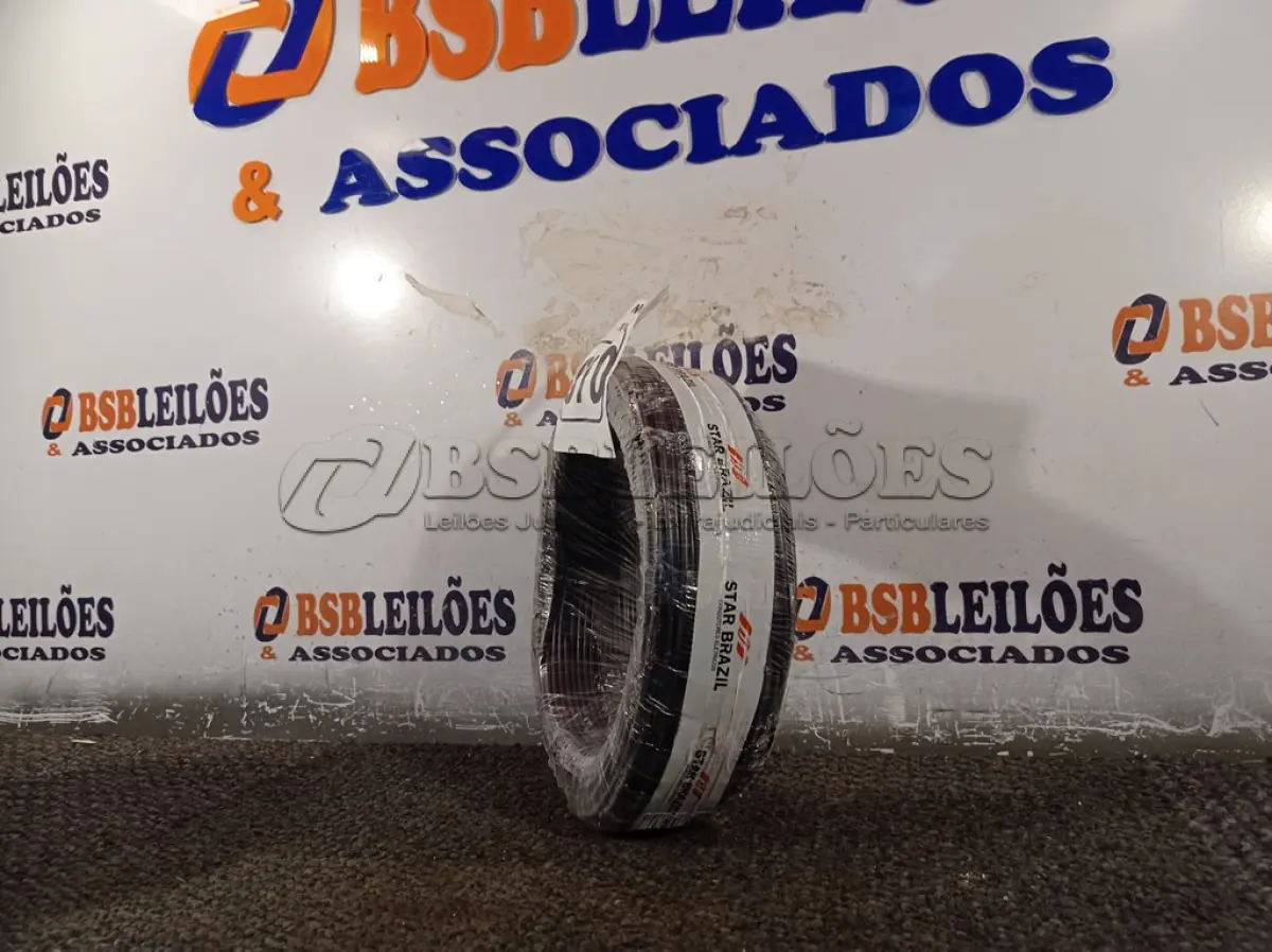 LOTE 070 - 01 ROLO DE CABO FLEXÍVEL 100M 1X2,5MM NA COR PRETA(NOVO). (NO ESTADO) ATENÇÃO! FAZER A VISITAÇÃO ANTES DE ARREMATAR, NÃO SABEMOS SE FUNCIONA. LEILÃO NÃO TEM GARANTIA E NEM DEVOLUÇÃO, SUJEITO A POSSÍVEIS AVARIAS VISÍVEIS/OCULTAS E/OU AUSÊNCIA DE COMPONENTES.