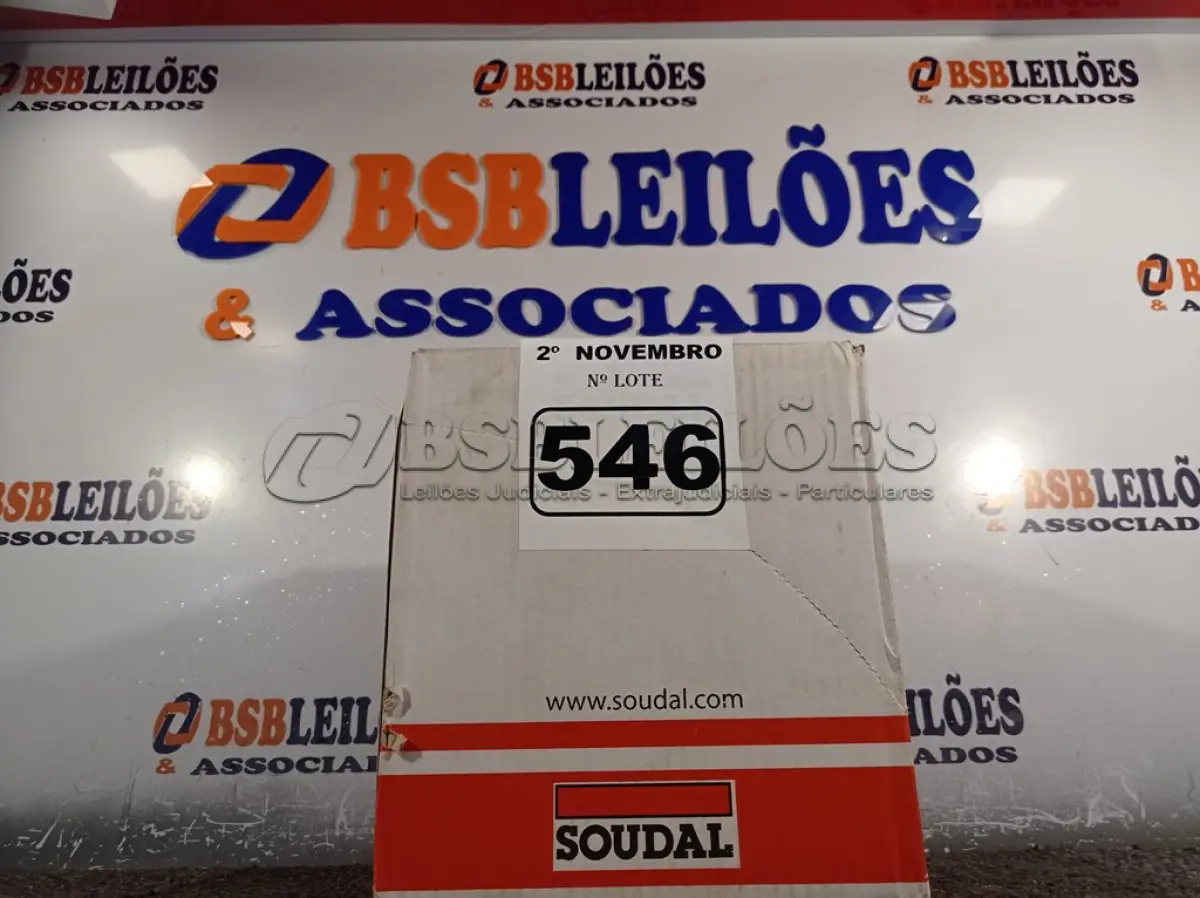 LOTE 546 - 12 TUBOS DE SILICONE NEUTRO PARA CONSTRUÇÃO 340G. (NO ESTADO) ATENÇÃO! FAZER A VISITAÇÃO ANTES DE ARREMATAR, NÃO SABEMOS SE FUNCIONA. LEILÃO NÃO TEM GARANTIA E NEM DEVOLUÇÃO, SUJEITO A POSSÍVEIS AVARIAS VISÍVEIS/OCULTAS E/OU AUSÊNCIA DE COMPONENTES.