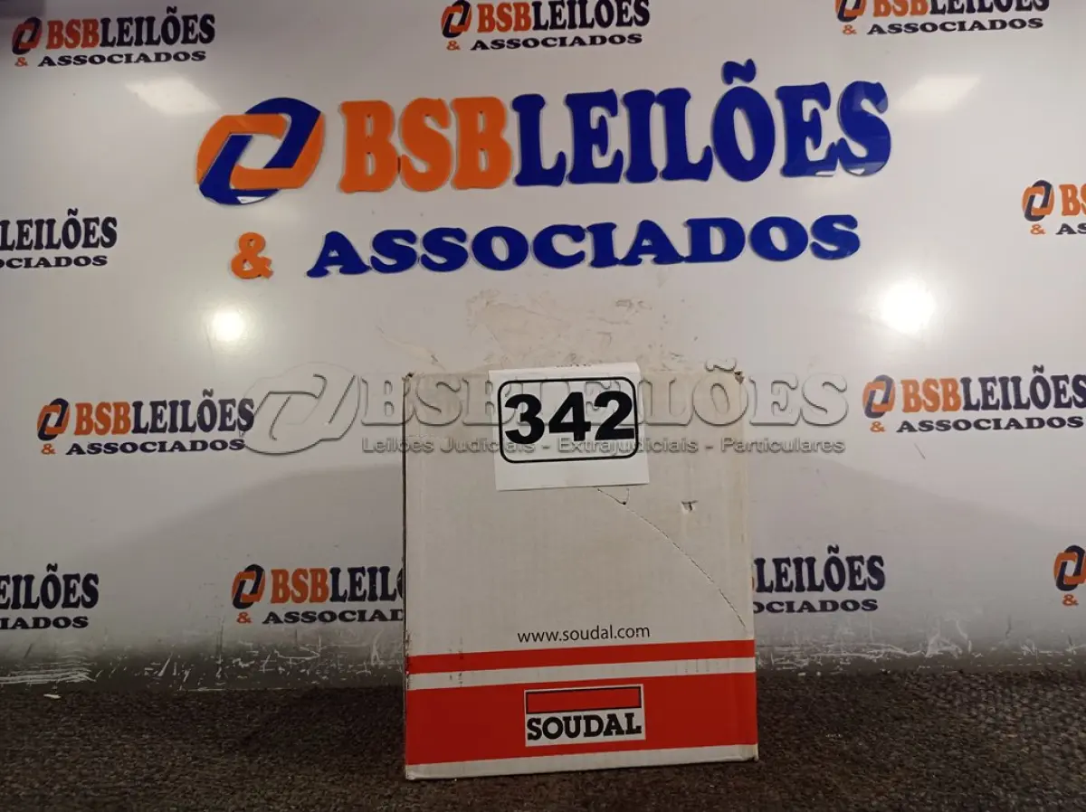 LOTE 342 - 12 TUBOS DE SILICONE NEUTRO PARA CONSTRUÇÃO 340G. (NO ESTADO) ATENÇÃO! FAZER A VISITAÇÃO ANTES DE ARREMATAR, NÃO SABEMOS SE FUNCIONA. LEILÃO NÃO TEM GARANTIA E NEM DEVOLUÇÃO, SUJEITO A POSSÍVEIS AVARIAS VISÍVEIS/OCULTAS E/OU AUSÊNCIA DE COMPONENTES.
