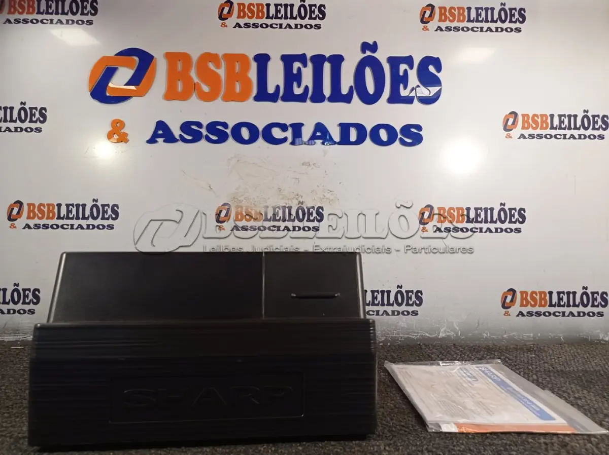 LOTE 391 - 01 CAIXA REGISTRADORA SHARP XE-A107. (NO ESTADO) ATENÇÃO! FAZER A VISITAÇÃO ANTES DE ARREMATAR, NÃO SABEMOS SE FUNCIONA. LEILÃO NÃO TEM GARANTIA E NEM DEVOLUÇÃO, SUJEITO A POSSÍVEIS AVARIAS VISÍVEIS/OCULTAS E/OU AUSÊNCIA DE COMPONENTES.
