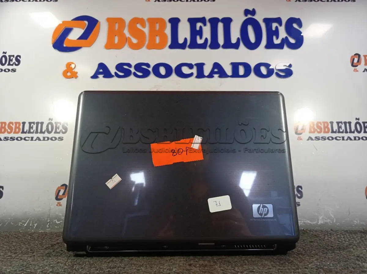 LOTE 003 - 01 NOTEBOOK MARCA HP. (NO ESTADO) ATENÇÃO! FAZER A VISITAÇÃO ANTES DE ARREMATAR, NÃO SABEMOS SE FUNCIONA. LEILÃO NÃO TEM GARANTIA E NEM DEVOLUÇÃO, SUJEITO A POSSÍVEIS AVARIAS VISÍVEIS/OCULTAS E/OU AUSÊNCIA DE COMPONENTES.