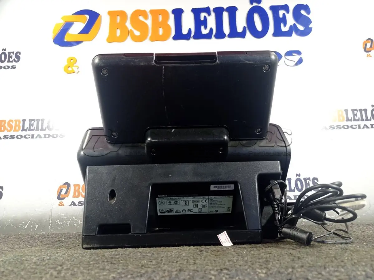 LOTE 064 - 01 SCANER MARCA KODAKI1190. (NO ESTADO) ATENÇÃO! FAZER A VISITAÇÃO ANTES DE ARREMATAR, NÃO SABEMOS SE FUNCIONA. LEILÃO NÃO TEM GARANTIA E NEM DEVOLUÇÃO, SUJEITO A POSSÍVEIS AVARIAS VISÍVEIS/OCULTAS E/OU AUSÊNCIA DE COMPONENTES.
