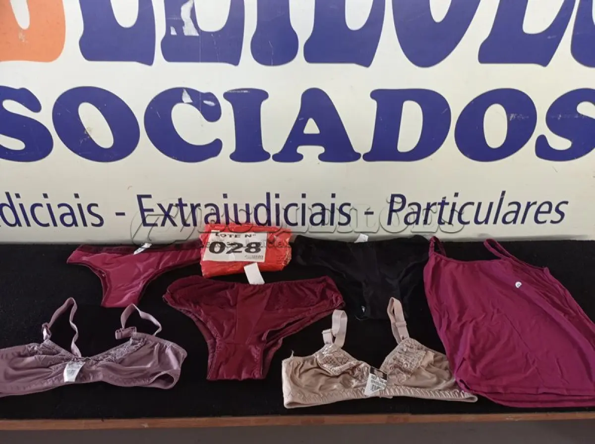 LOTE 028 - 01 LOTE C/ APROXIMADAMENTE 14 PEÇAS DE ROUPAS FEMININAS DIVERSAS (APROXIMADAMENTE) (NO ESTADO, NÃO SABEMOS SE FUNCIONA. LEILÃO NÃO TEM GARANTIA E NEM DEVOLUÇÃO, SUJEITO A POSSÍVEIS AVARIAS VISÍVEIS/OCULTAS E/OU AUSÊNCIA DE COMPONENTES)