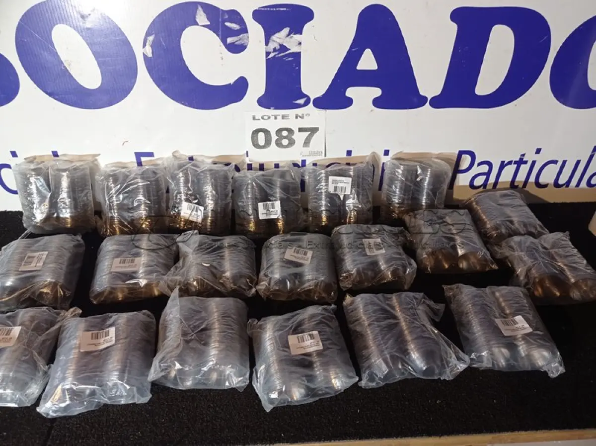 LOTE 087 - 1000 - EMBALAGENS BLISTER DOCINHO BRIGADEIRO GOURMET.(APROXIMADAMENTE) (NO ESTADO, NÃO SABEMOS SE FUNCIONA. LEILÃO NÃO TEM GARANTIA E NEM DEVOLUÇÃO, SUJEITO A POSSÍVEIS AVARIAS VISÍVEIS/OCULTAS E/OU AUSÊNCIA DE COMPONENTES)