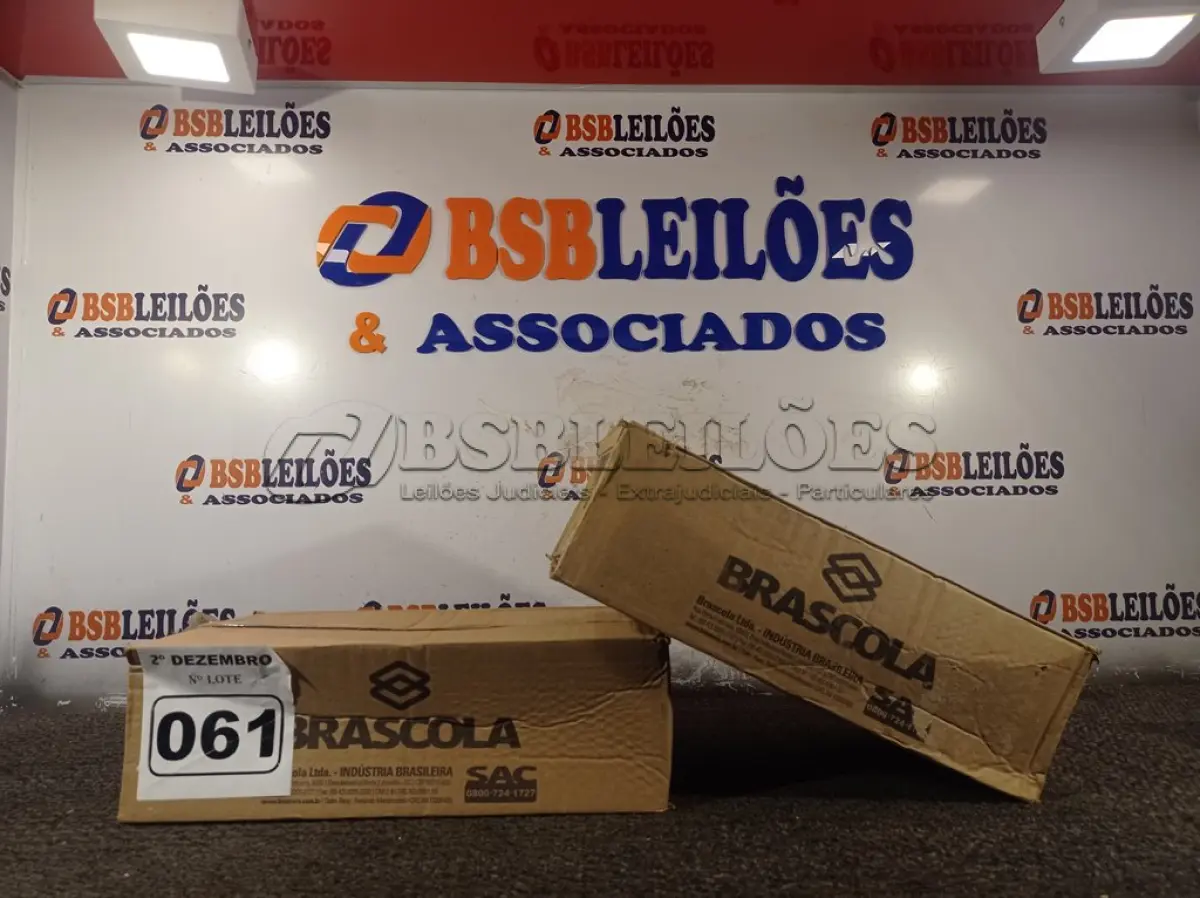 LOTE 061 - 02 CAIXAS COM COLA TUBO ST 175G COM 15 FRASCOS CADA. (NO ESTADO) ATENÇÃO! FAZER A VISITAÇÃO ANTES DE ARREMATAR, NÃO SABEMOS SE FUNCIONA. LEILÃO NÃO TEM GARANTIA E NEM DEVOLUÇÃO, SUJEITO A POSSÍVEIS AVARIAS VISÍVEIS/OCULTAS E/OU AUSÊNCIA DE COMPONENTES.