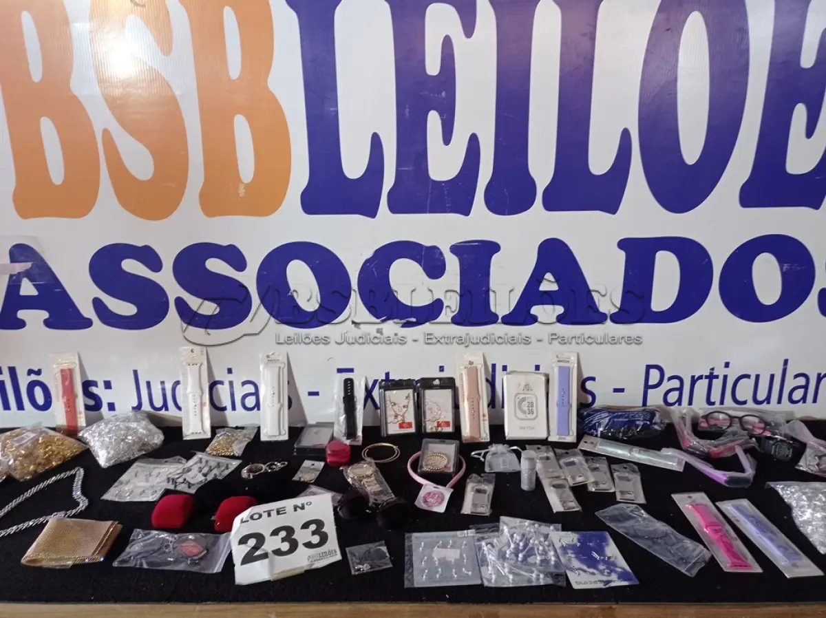 LOTE 233 - 60 – ACESSÓRIOS PESSOAL DIVERSOS (APROXIMADAMENTE) (NO ESTADO, NÃO SABEMOS SE FUNCIONA. LEILÃO NÃO TEM GARANTIA E NEM DEVOLUÇÃO, SUJEITO A POSSÍVEIS AVARIAS VISÍVEIS/OCULTAS E/OU AUSÊNCIA DE COMPONENTES)