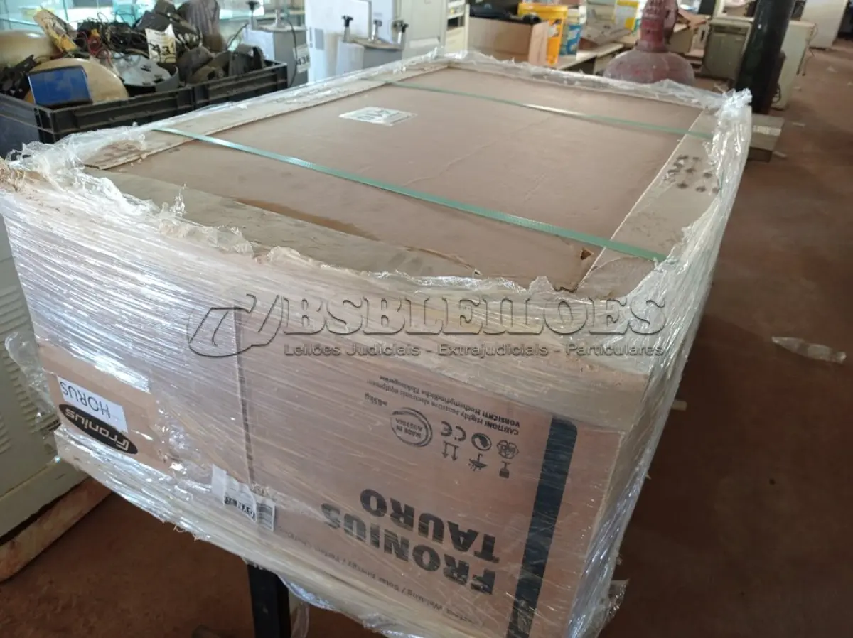 LOTE 410 - 01 INVERSOS FRONIUS TAURO ECO 50-3-D. (NO ESTADO) ATENÇÃO! FAZER A VISITAÇÃO ANTES DE ARREMATAR, NÃO SABEMOS SE FUNCIONA. LEILÃO NÃO TEM GARANTIA E NEM DEVOLUÇÃO, SUJEITO A POSSÍVEIS AVARIAS VISÍVEIS/OCULTAS E/OU AUSÊNCIA DE COMPONENTES.