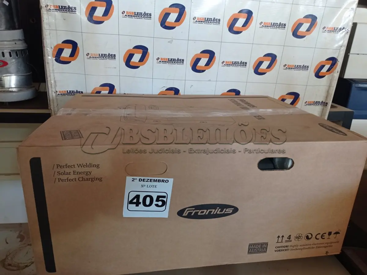 LOTE 405 - 01 INVERSOR FRONIUS SYMO 17.5-3-M. (NO ESTADO) ATENÇÃO! FAZER A VISITAÇÃO ANTES DE ARREMATAR, NÃO SABEMOS SE FUNCIONA. LEILÃO NÃO TEM GARANTIA E NEM DEVOLUÇÃO, SUJEITO A POSSÍVEIS AVARIAS VISÍVEIS/OCULTAS E/OU AUSÊNCIA DE COMPONENTES.