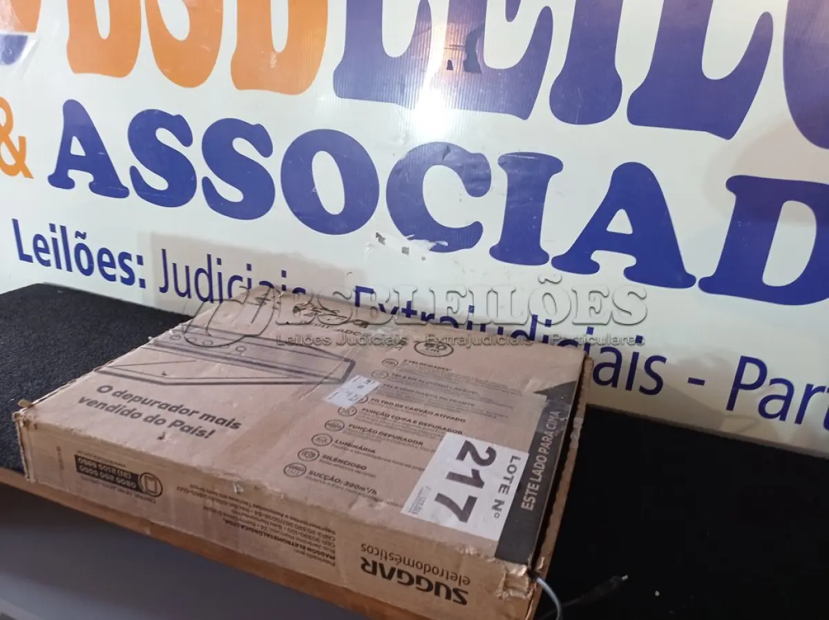 LOTE 217 - 01-DEPURADOR SUGGAR 60CM (NO ESTADO, NÃO SABEMOS SE FUNCIONA. LEILÃO NÃO TEM GARANTIA E NEM DEVOLUÇÃO, SUJEITO A POSSÍVEIS AVARIAS VISÍVEIS/OCULTAS E/OU AUSÊNCIA DE COMPONENTES)