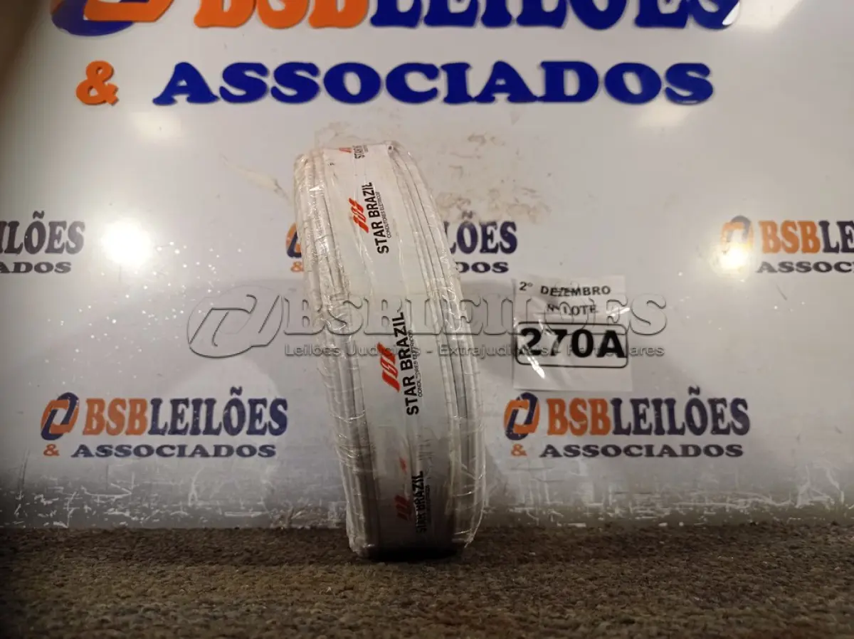 LOTE 270 - 01 ROLO DE CABO FLEXÍVEL 100M 1X4MM NA COR BRANCA (NOVO). (NO ESTADO) ATENÇÃO! FAZER A VISITAÇÃO ANTES DE ARREMATAR, NÃO SABEMOS SE FUNCIONA. LEILÃO NÃO TEM GARANTIA E NEM DEVOLUÇÃO, SUJEITO A POSSÍVEIS AVARIAS VISÍVEIS/OCULTAS E/OU AUSÊNCIA DE COMPONENTES.