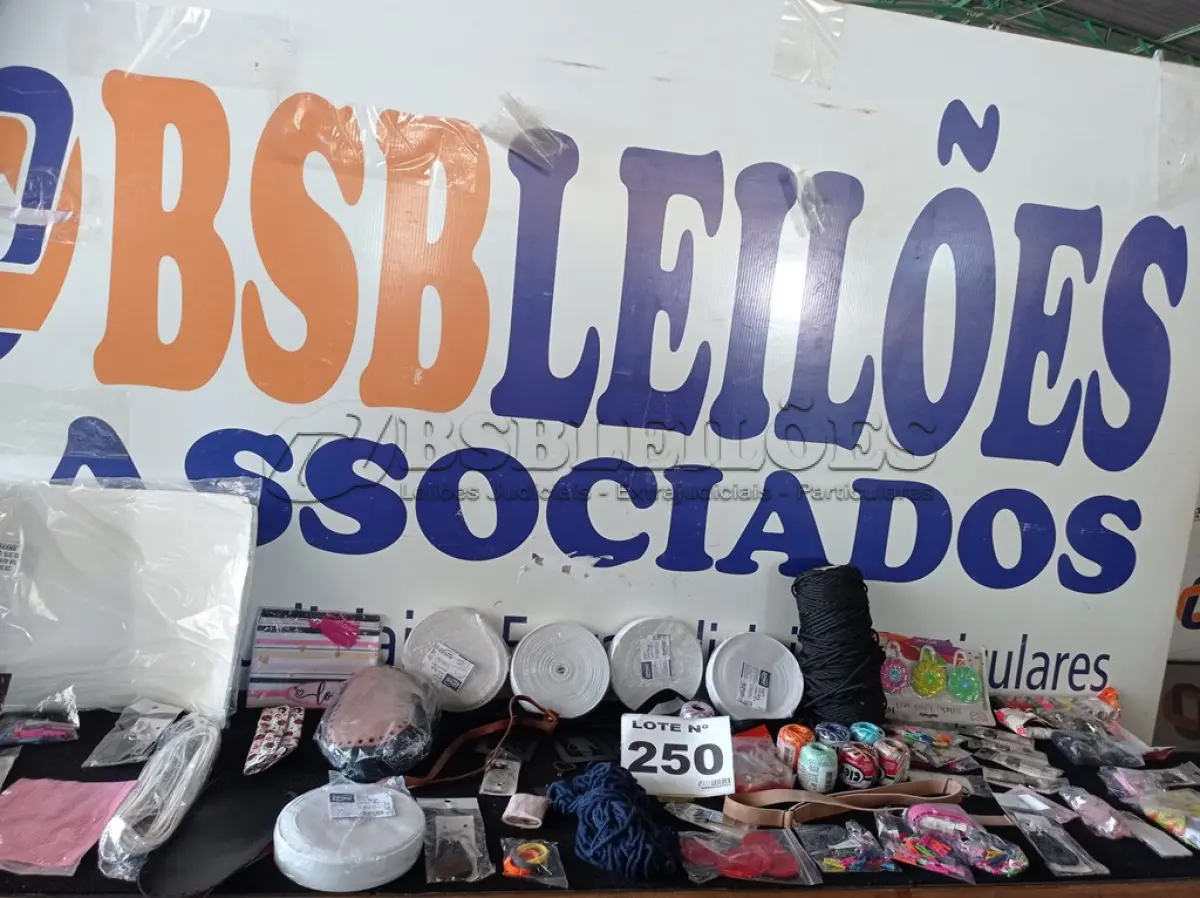 LOTE 250 - 40 – ITENS DE ARMARINHO DIVERSOS (APROXIMADAMENTE) (NO ESTADO, NÃO SABEMOS SE FUNCIONA. LEILÃO NÃO TEM GARANTIA E NEM DEVOLUÇÃO, SUJEITO A POSSÍVEIS AVARIAS VISÍVEIS/OCULTAS E/OU AUSÊNCIA DE COMPONENTES)
