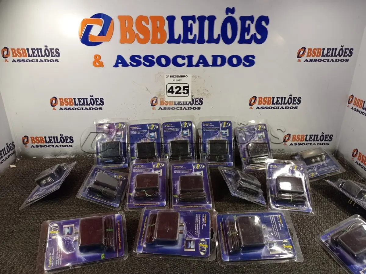 LOTE 425 - 01 LOTE COM VÁRIOS PROTEC RAIO. (NO ESTADO) ATENÇÃO! FAZER A VISITAÇÃO ANTES DE ARREMATAR, NÃO SABEMOS SE FUNCIONA. LEILÃO NÃO TEM GARANTIA E NEM DEVOLUÇÃO, SUJEITO A POSSÍVEIS AVARIAS VISÍVEIS/OCULTAS E/OU AUSÊNCIA DE COMPONENTES.