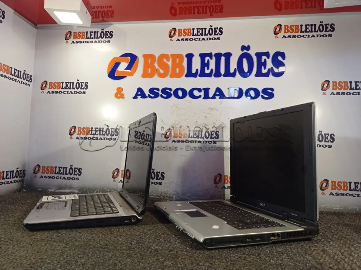 LOTE 041 - 02 NOTEBOOK’S MARCAS E MODELOS DIVERSOS. (NO ESTADO) ATENÇÃO! FAZER A VISITAÇÃO ANTES DE ARREMATAR, NÃO SABEMOS SE FUNCIONA. LEILÃO NÃO TEM GARANTIA E NEM DEVOLUÇÃO, SUJEITO A POSSÍVEIS AVARIAS VISÍVEIS/OCULTAS E/OU AUSÊNCIA DE COMPONENTES.