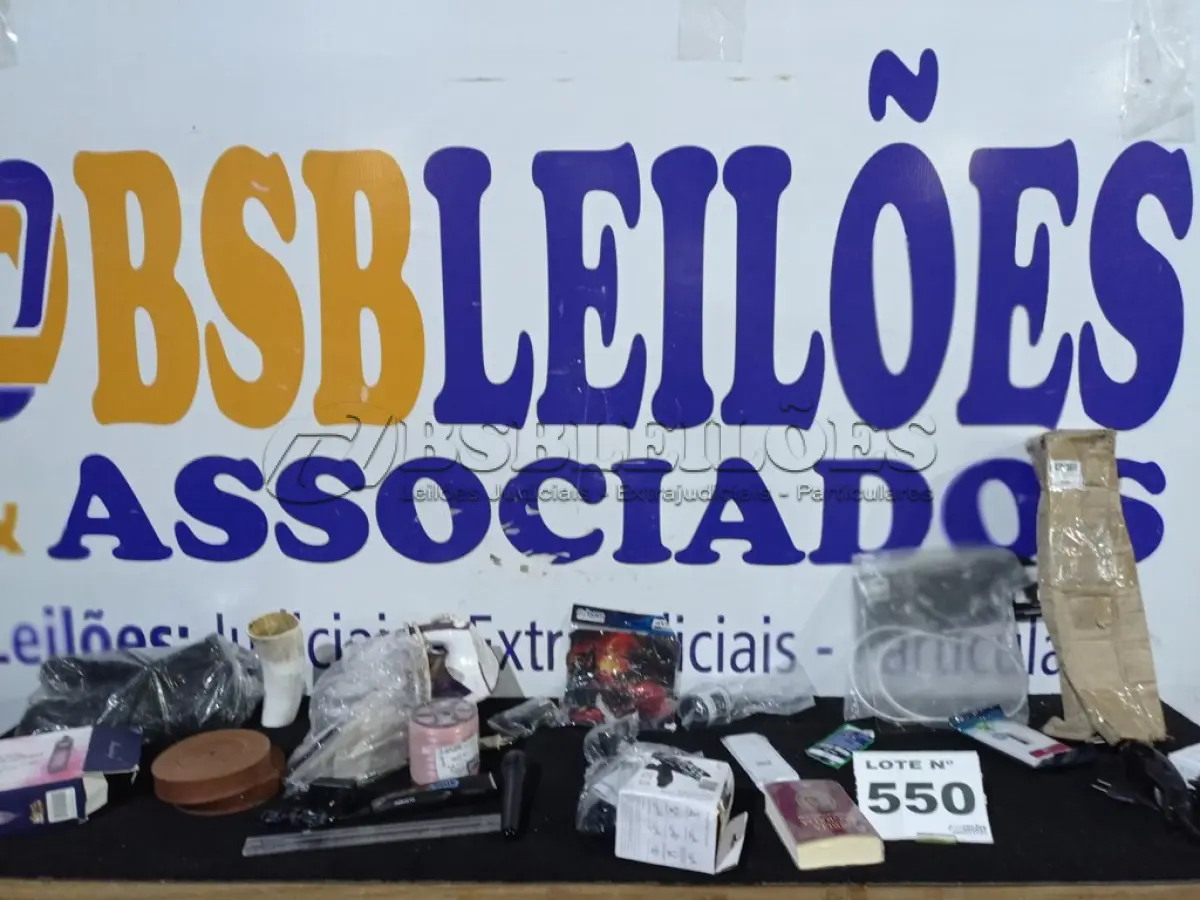 LOTE 550 - 20 – ITENS DIVERSOS (APROXIMADAMENTE)(NO ESTADO, NÃO SABEMOS SE FUNCIONA. LEILÃO NÃO TEM GARANTIA E NEM DEVOLUÇÃO, SUJEITO A POSSÍVEIS AVARIAS VISÍVEIS/OCULTAS E/OU AUSÊNCIA DE COMPONENTES)