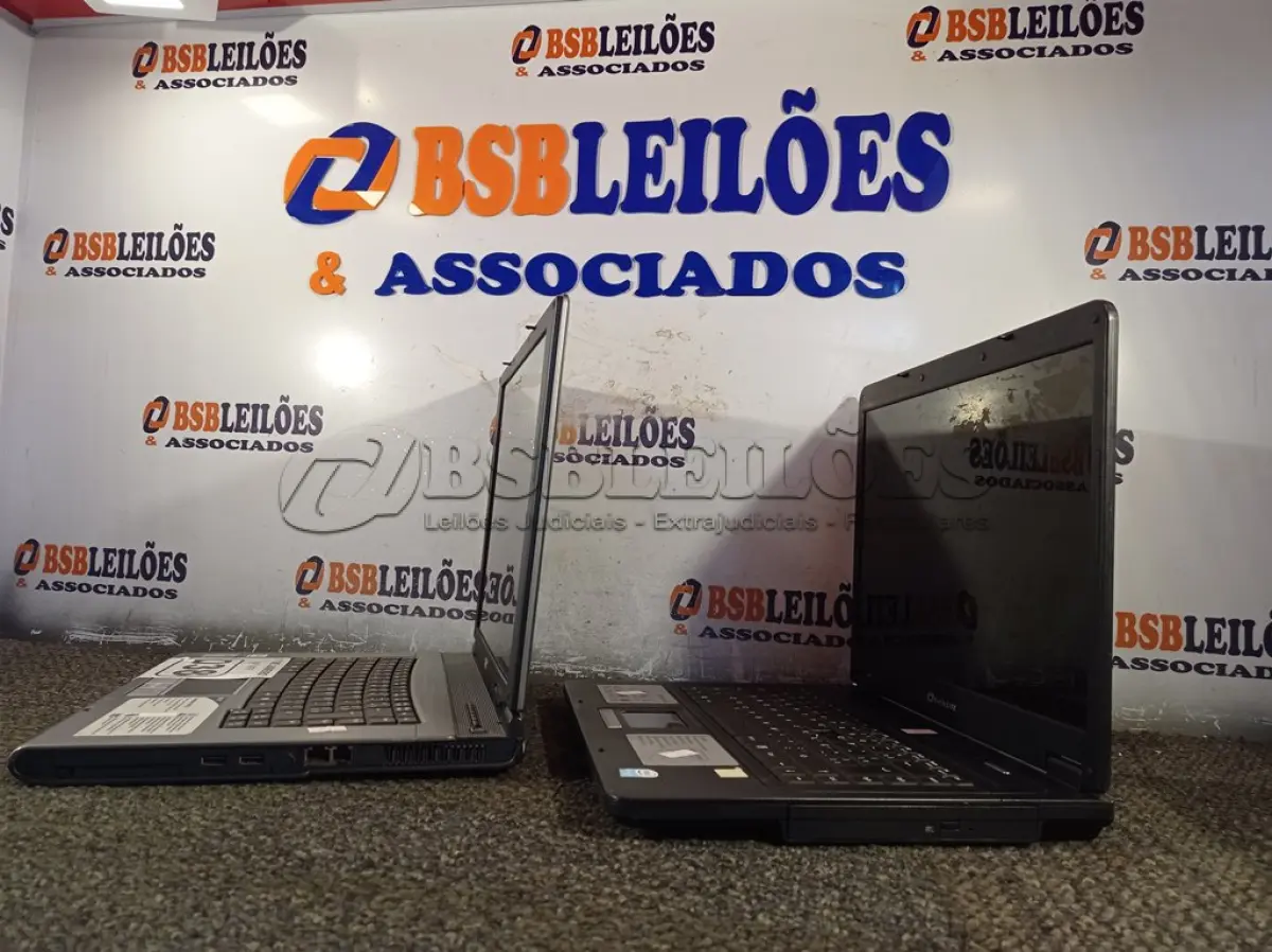 LOTE 038 - 02 NOTEBOOK’S MARCAS E MODELOS DIVERSOS. (NO ESTADO) ATENÇÃO! FAZER A VISITAÇÃO ANTES DE ARREMATAR, NÃO SABEMOS SE FUNCIONA. LEILÃO NÃO TEM GARANTIA E NEM DEVOLUÇÃO, SUJEITO A POSSÍVEIS AVARIAS VISÍVEIS/OCULTAS E/OU AUSÊNCIA DE COMPONENTES.