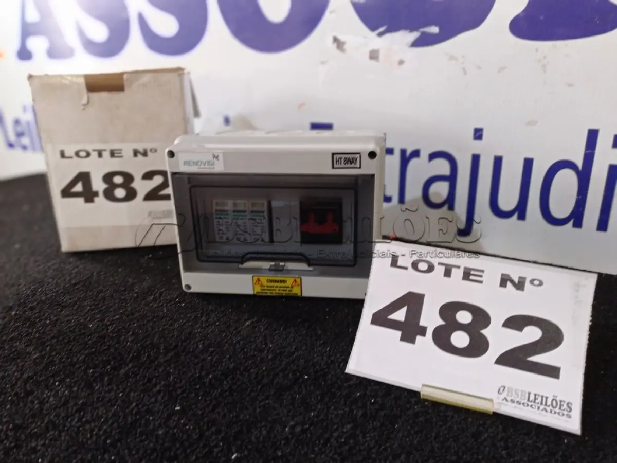 LOTE 482 - 01 - STRING BOX SOLAR RENOVIGI (NO ESTADO, NÃO SABEMOS SE FUNCIONA. LEILÃO NÃO TEM GARANTIA E NEM DEVOLUÇÃO, SUJEITO A POSSÍVEIS AVARIAS VISÍVEIS/OCULTAS E/OU AUSÊNCIA DE COMPONENTES)