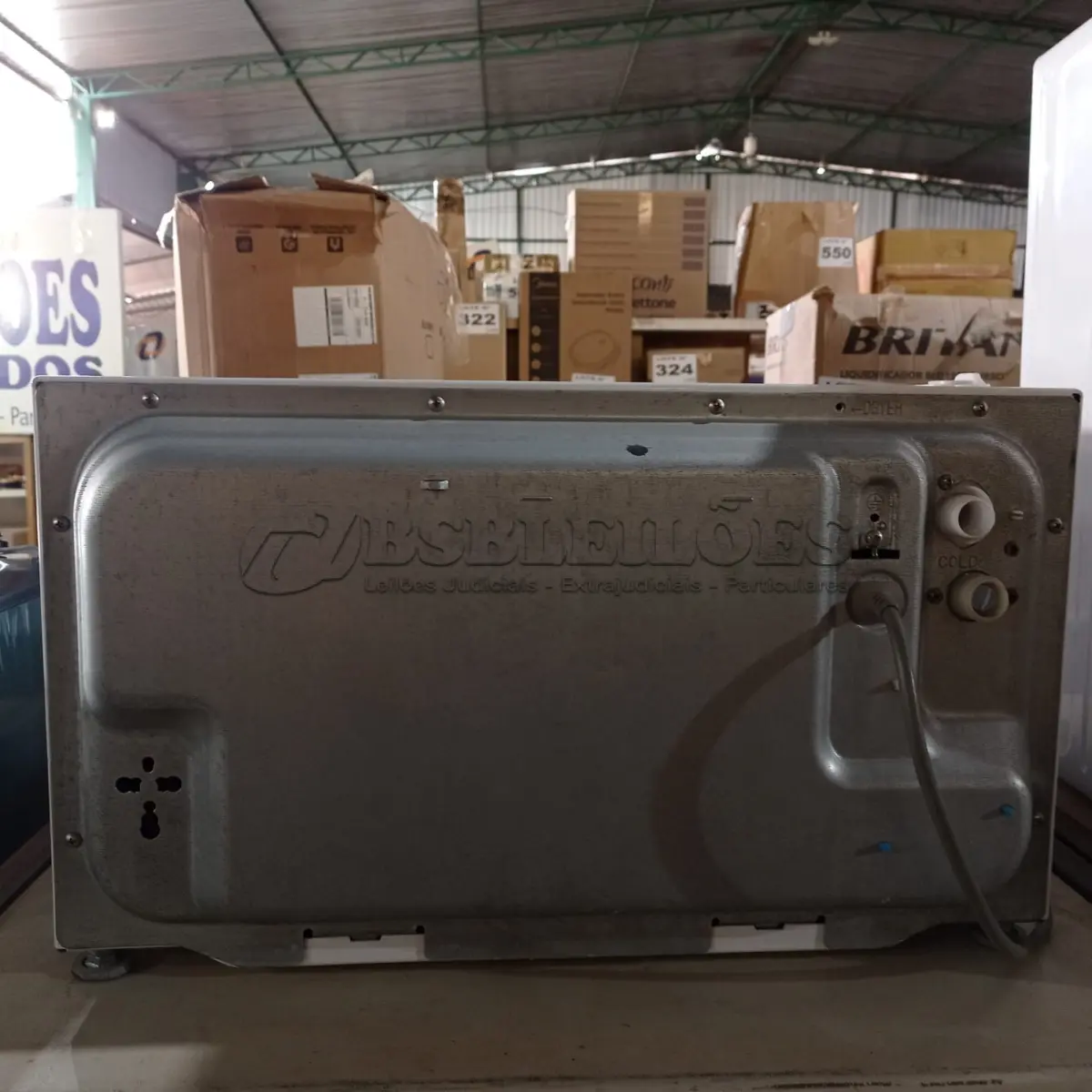 LOTE 050 - 01 - LAVADORA DE ROUPAS SMART TWINWASH MINI 2KG 220V 3 MOTION (NO ESTADO, NÃO SABEMOS SE FUNCIONA. LEILÃO NÃO TEM GARANTIA E NEM DEVOLUÇÃO, SUJEITO A POSSÍVEIS AVARIAS VISÍVEIS/OCULTAS E/OU AUSÊNCIA DE COMPONENTES)