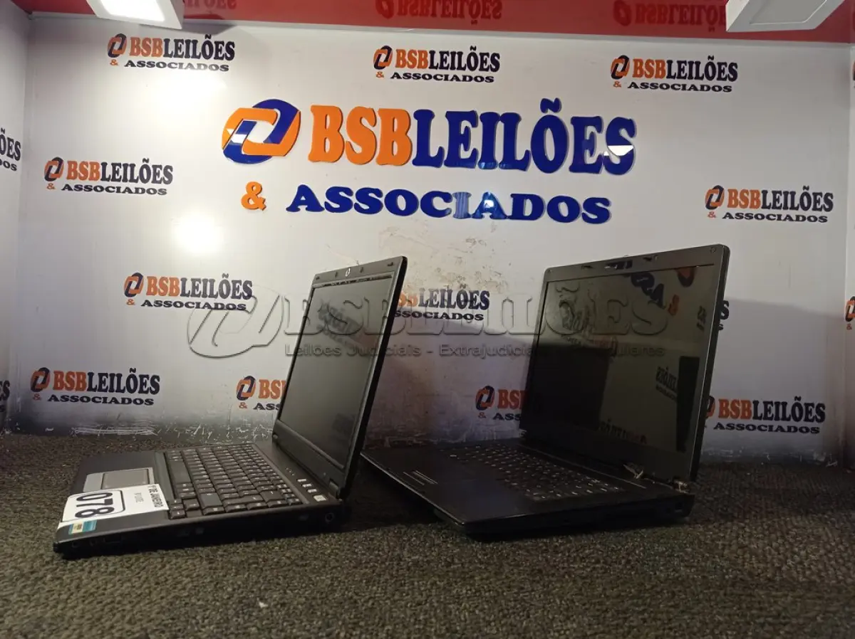 LOTE 078 - 02 NOTEBOOK’S MARCAS E MODELOS DIVERSOS. (NO ESTADO) ATENÇÃO! FAZER A VISITAÇÃO ANTES DE ARREMATAR, NÃO SABEMOS SE FUNCIONA. LEILÃO NÃO TEM GARANTIA E NEM DEVOLUÇÃO, SUJEITO A POSSÍVEIS AVARIAS VISÍVEIS/OCULTAS E/OU AUSÊNCIA DE COMPONENTES.