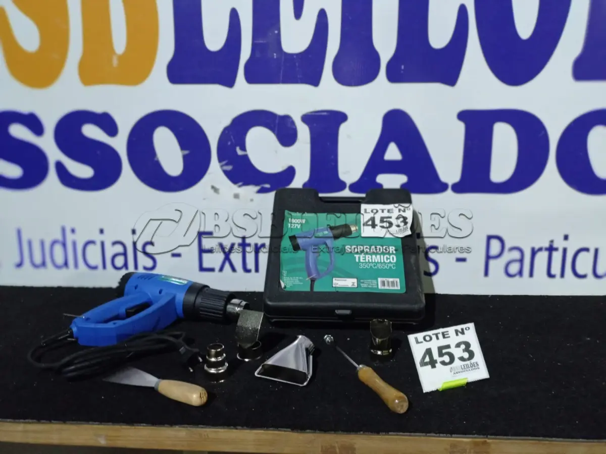 LOTE 453 - 01 - SOPRADOR TERMICO 127V OHG-1500A MXT (NO ESTADO, NÃO SABEMOS SE FUNCIONA. LEILÃO NÃO TEM GARANTIA E NEM DEVOLUÇÃO, SUJEITO A POSSÍVEIS AVARIAS VISÍVEIS/OCULTAS E/OU AUSÊNCIA DE COMPONENTES)