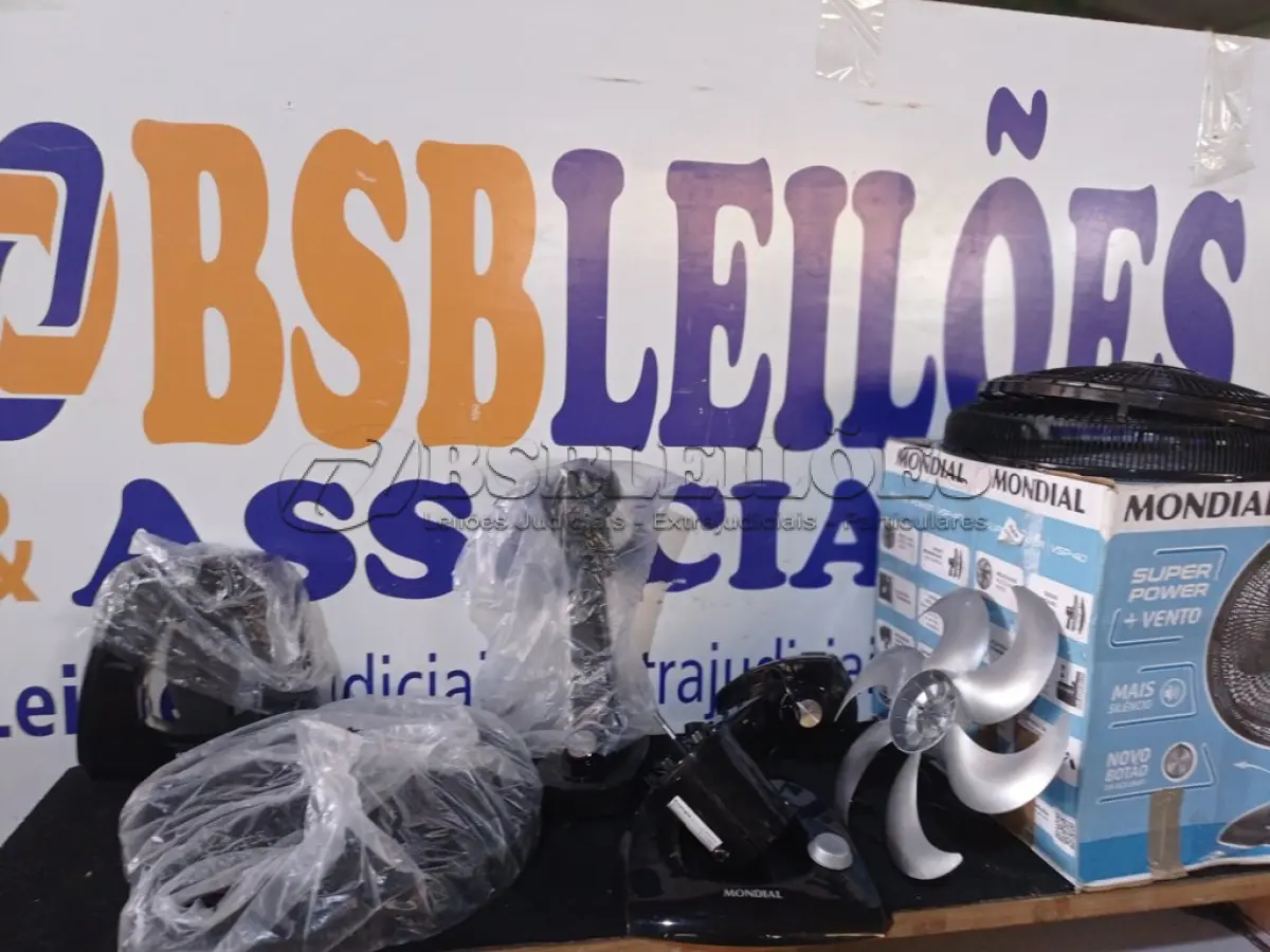 LOTE 463 - 02 – VENTILADORES MONDIAL (NO ESTADO, NÃO SABEMOS SE FUNCIONA. LEILÃO NÃO TEM GARANTIA E NEM DEVOLUÇÃO, SUJEITO A POSSÍVEIS AVARIAS VISÍVEIS/OCULTAS E/OU AUSÊNCIA DE COMPONENTES)