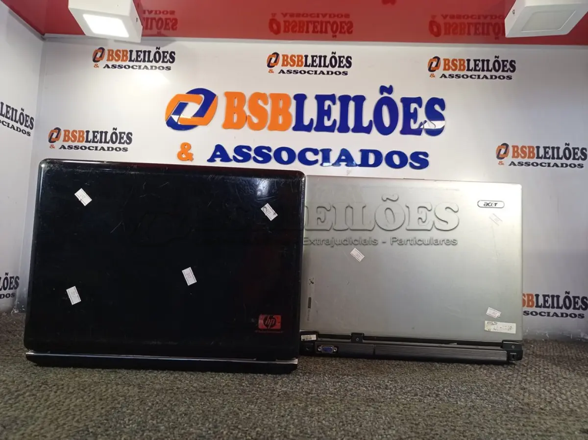 LOTE 041 - 02 NOTEBOOK’S MARCAS E MODELOS DIVERSOS. (NO ESTADO) ATENÇÃO! FAZER A VISITAÇÃO ANTES DE ARREMATAR, NÃO SABEMOS SE FUNCIONA. LEILÃO NÃO TEM GARANTIA E NEM DEVOLUÇÃO, SUJEITO A POSSÍVEIS AVARIAS VISÍVEIS/OCULTAS E/OU AUSÊNCIA DE COMPONENTES.