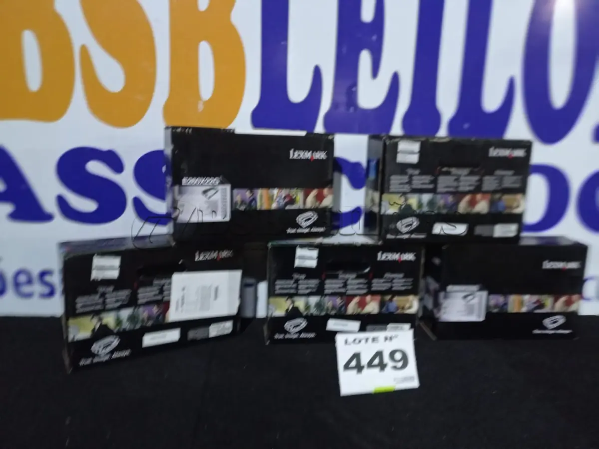 LOTE 449 - 05 - FOTOCONDUTOR LEXMARK E260X22G (NO ESTADO, NÃO SABEMOS SE FUNCIONA. LEILÃO NÃO TEM GARANTIA E NEM DEVOLUÇÃO, SUJEITO A POSSÍVEIS AVARIAS VISÍVEIS/OCULTAS E/OU AUSÊNCIA DE COMPONENTES)