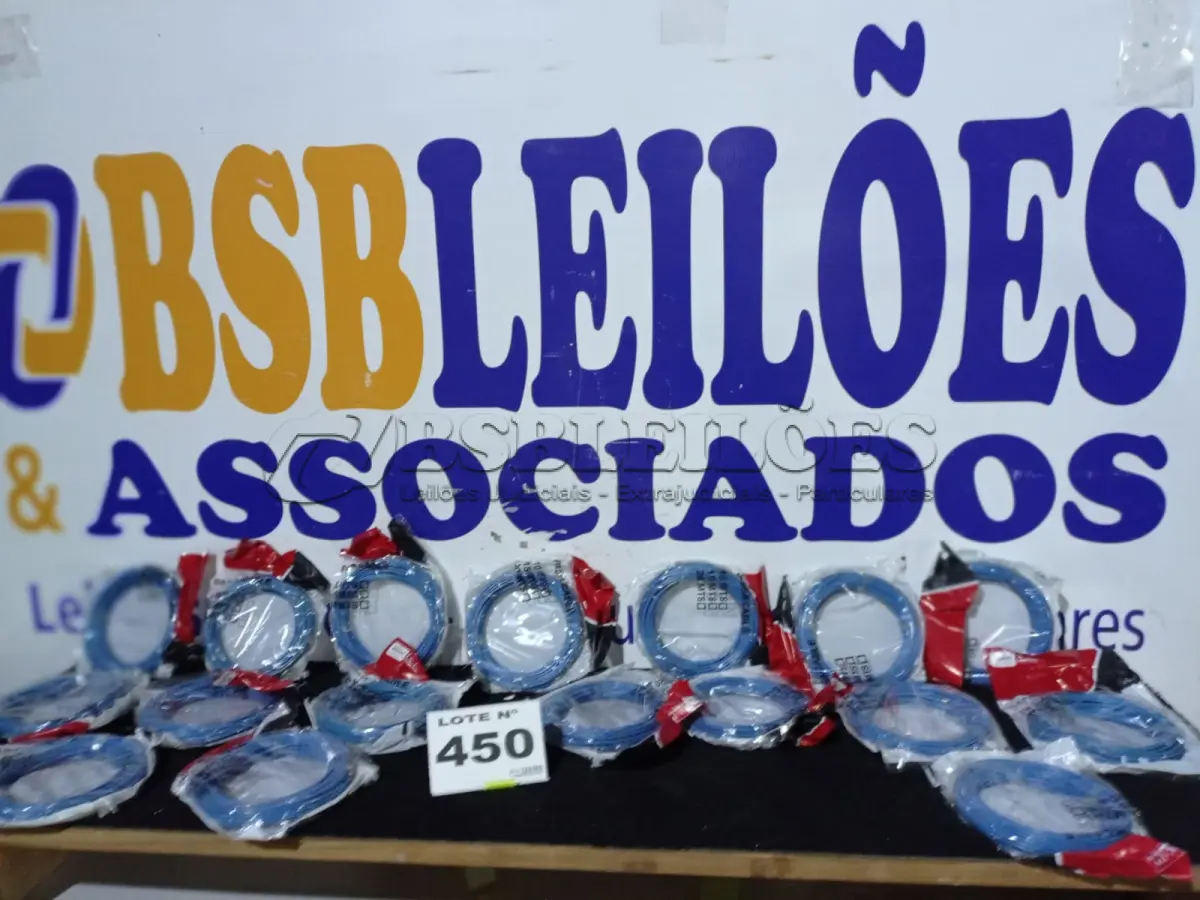 LOTE 450 - 17 - PASSA FIO COM ALMA DE AÇO 20 METROS (NO ESTADO, NÃO SABEMOS SE FUNCIONA. LEILÃO NÃO TEM GARANTIA E NEM DEVOLUÇÃO, SUJEITO A POSSÍVEIS AVARIAS VISÍVEIS/OCULTAS E/OU AUSÊNCIA DE COMPONENTES)