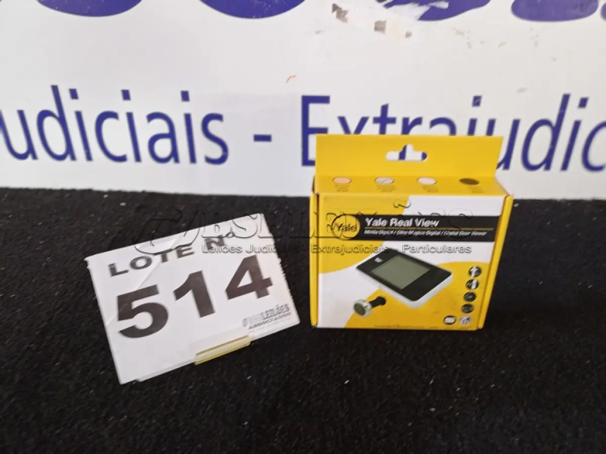 LOTE 514 - 01 - OLHO MÁGICO DIGITAL - YALE (NO ESTADO, NÃO SABEMOS SE FUNCIONA. LEILÃO NÃO TEM GARANTIA E NEM DEVOLUÇÃO, SUJEITO A POSSÍVEIS AVARIAS VISÍVEIS/OCULTAS E/OU AUSÊNCIA DE COMPONENTES)
