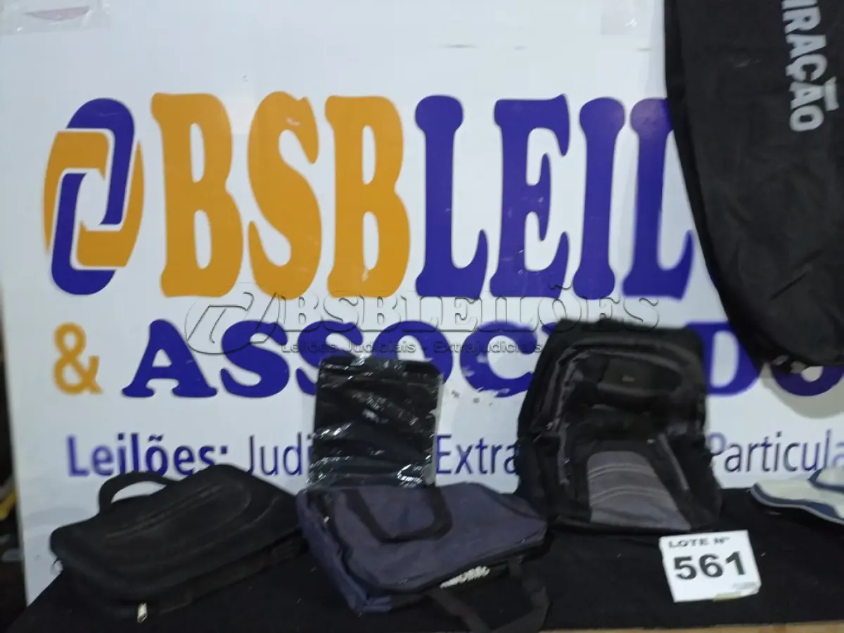 LOTE 561 - 06 – BOLSAS DIVERSAS (NO ESTADO, NÃO SABEMOS SE FUNCIONA. LEILÃO NÃO TEM GARANTIA E NEM DEVOLUÇÃO, SUJEITO A POSSÍVEIS AVARIAS VISÍVEIS/OCULTAS E/OU AUSÊNCIA DE COMPONENTES)