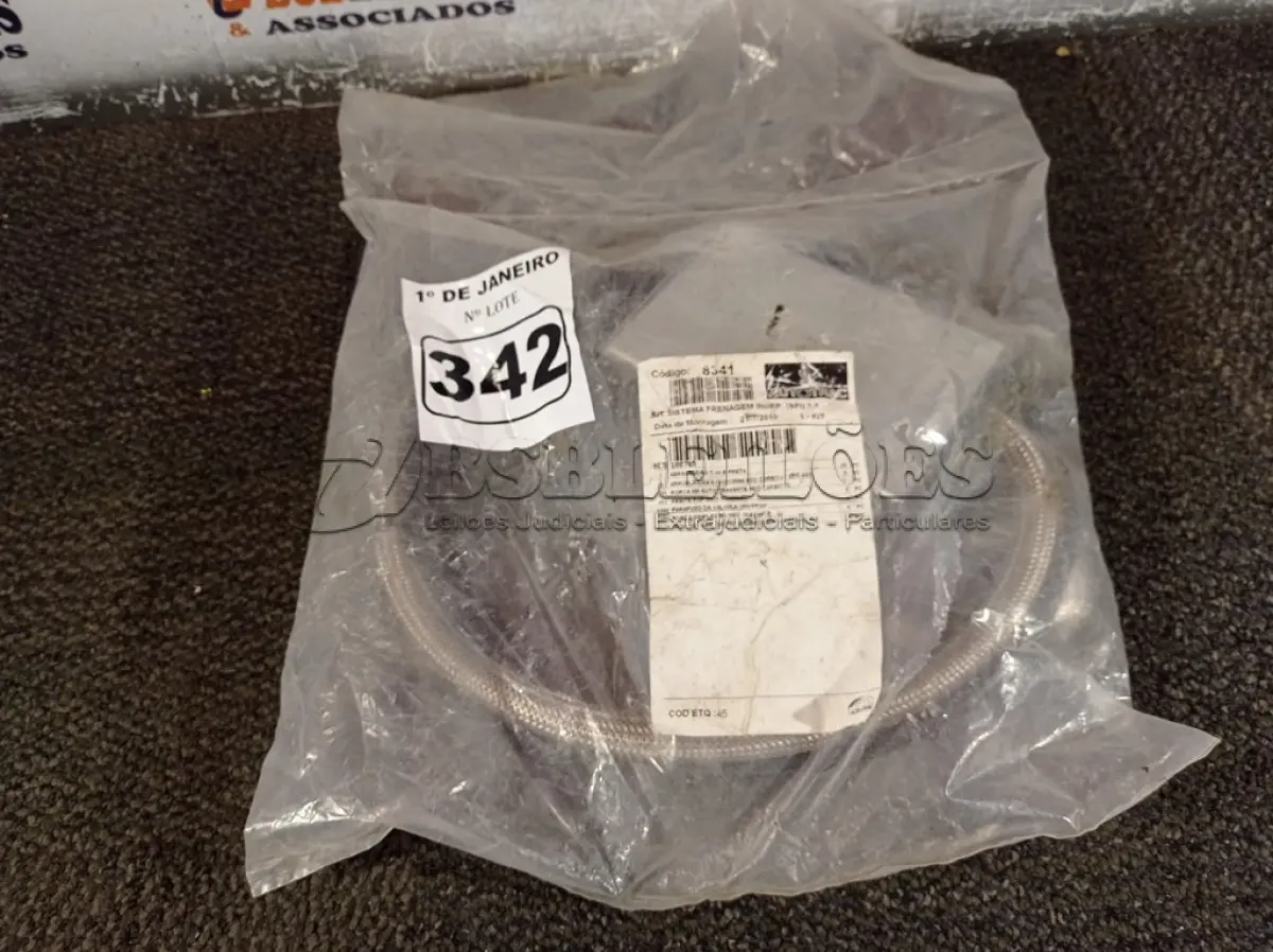 LOTE 342 - 01 KIT SISTEMA DE FRENAGEM INDEPENDENTE. (NO ESTADO) ATENÇÃO! FAZER A VISITAÇÃO ANTES DE ARREMATAR, NÃO SABEMOS SE FUNCIONA. LEILÃO NÃO TEM GARANTIA E NEM DEVOLUÇÃO, SUJEITO A POSSÍVEIS AVARIAS VISÍVEIS/OCULTAS E/OU AUSÊNCIA DE COMPONENTES.