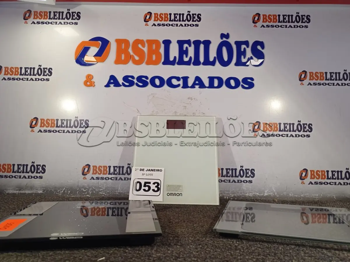 LOTE 053 - 03 BALANÇAS DE USO DOMÉSTICO. (NO ESTADO) ATENÇÃO! FAZER A VISITAÇÃO ANTES DE ARREMATAR, NÃO SABEMOS SE FUNCIONA. LEILÃO NÃO TEM GARANTIA E NEM DEVOLUÇÃO, SUJEITO A POSSÍVEIS AVARIAS VISÍVEIS/OCULTAS E/OU AUSÊNCIA DE COMPONENTES.