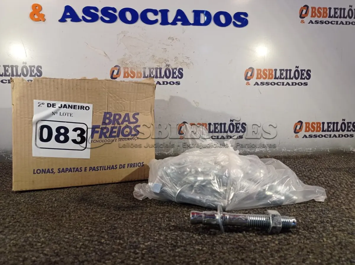 LOTE 083 - 01 LOTE COM VÁRIOS CHUMBADORES PARABOLT. (NO ESTADO) ATENÇÃO! FAZER A VISITAÇÃO ANTES DE ARREMATAR, NÃO SABEMOS SE FUNCIONA. LEILÃO NÃO TEM GARANTIA E NEM DEVOLUÇÃO, SUJEITO A POSSÍVEIS AVARIAS VISÍVEIS/OCULTAS E/OU AUSÊNCIA DE COMPONENTES.