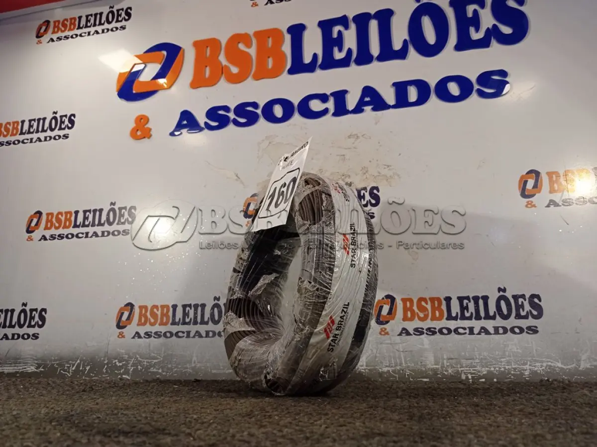 LOTE 160 - 01 ROLO DE CABO FLEXÍVEL 100M 1X4MM NA COR PRETA(NOVO). (NO ESTADO) ATENÇÃO! FAZER A VISITAÇÃO ANTES DE ARREMATAR, NÃO SABEMOS SE FUNCIONA. LEILÃO NÃO TEM GARANTIA E NEM DEVOLUÇÃO, SUJEITO A POSSÍVEIS AVARIAS VISÍVEIS/OCULTAS E/OU AUSÊNCIA DE COMPONENTES.