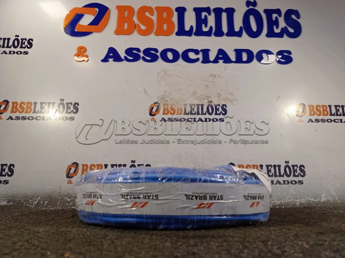 LOTE 170 - 01 ROLO DE CABO FLEXÍVEL 100M 1X10MM NA COR AZUL(NOVO). (NO ESTADO) ATENÇÃO! FAZER A VISITAÇÃO ANTES DE ARREMATAR, NÃO SABEMOS SE FUNCIONA. LEILÃO NÃO TEM GARANTIA E NEM DEVOLUÇÃO, SUJEITO A POSSÍVEIS AVARIAS VISÍVEIS/OCULTAS E/OU AUSÊNCIA DE COMPONENTES.