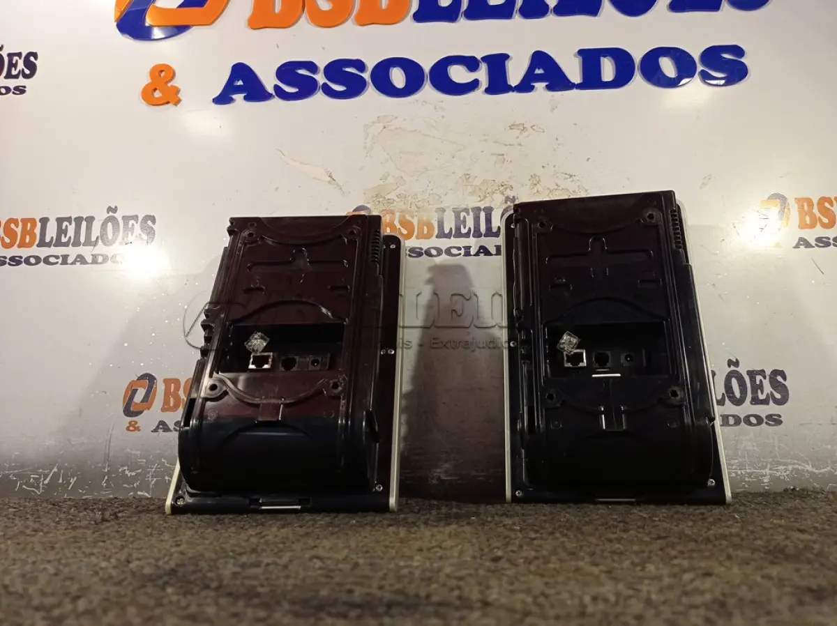 LOTE 165 - 02 RELÓGIOS DE PONTO ELETRÔNICO. (NO ESTADO) ATENÇÃO! FAZER A VISITAÇÃO ANTES DE ARREMATAR, NÃO SABEMOS SE FUNCIONA. LEILÃO NÃO TEM GARANTIA E NEM DEVOLUÇÃO, SUJEITO A POSSÍVEIS AVARIAS VISÍVEIS/OCULTAS E/OU AUSÊNCIA DE COMPONENTES.