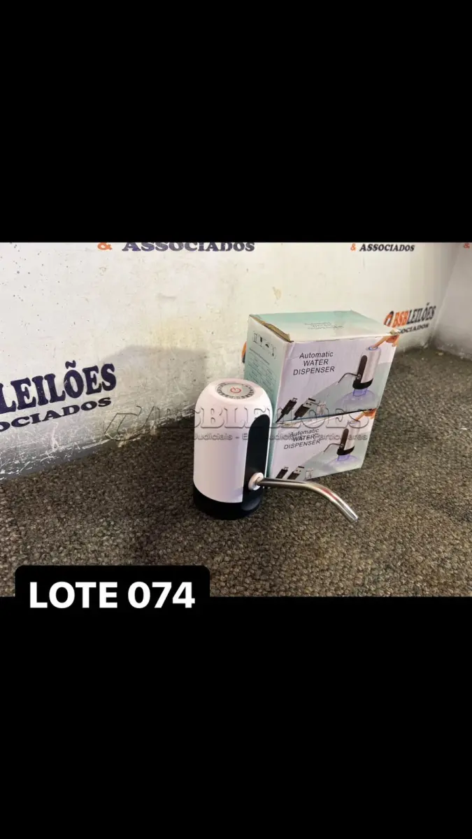 LOTE 074 - 02 BOMBAS D´ÁGUA ELETRICAS ( NOVO ) ( NO ESTADO )
