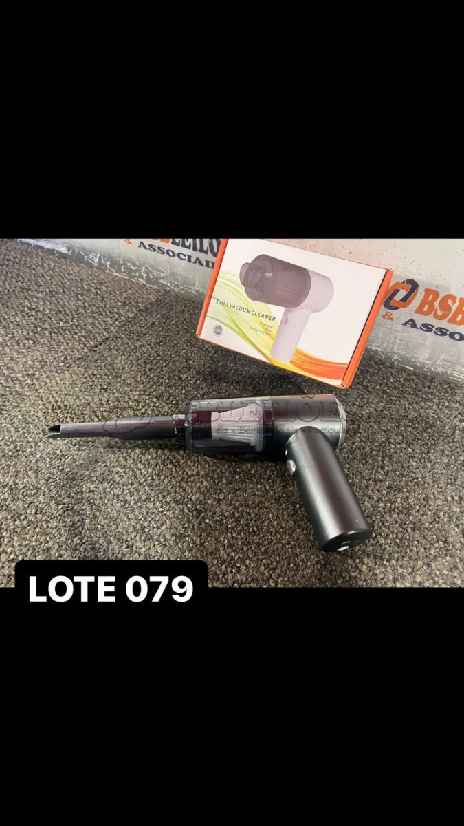 LOTE 079 - 01 ASPIRADOR PARA CARRO ( NOVO ) ( NO ESTADO )