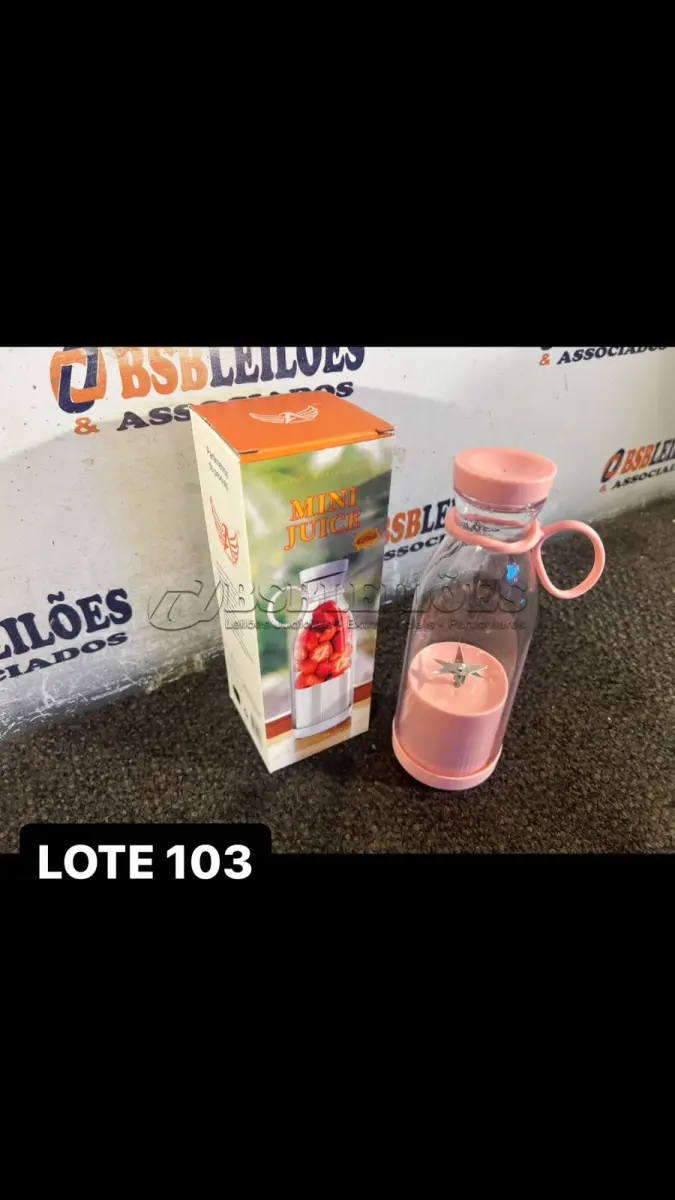 LOTE 103 - 01 GARRAFA LIQUIDIFICADORA ( NOVO ) ( NO ESTADO )