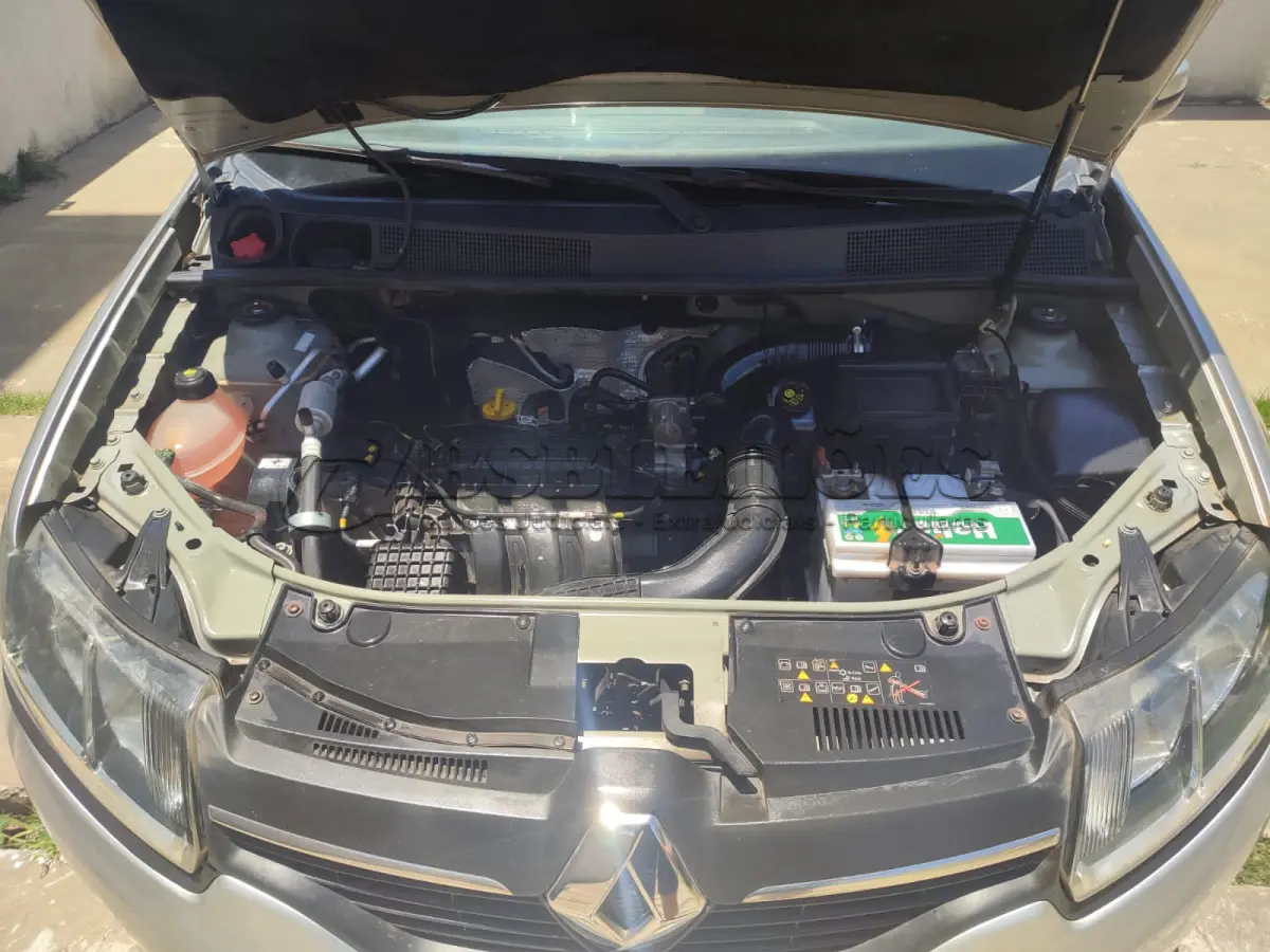 LOTE 501 - 01 RENAULT/SANDERO EXPRESSION 1.0, COR PRATA , FLEX, ANO 2019/20 (NO ESTADO)