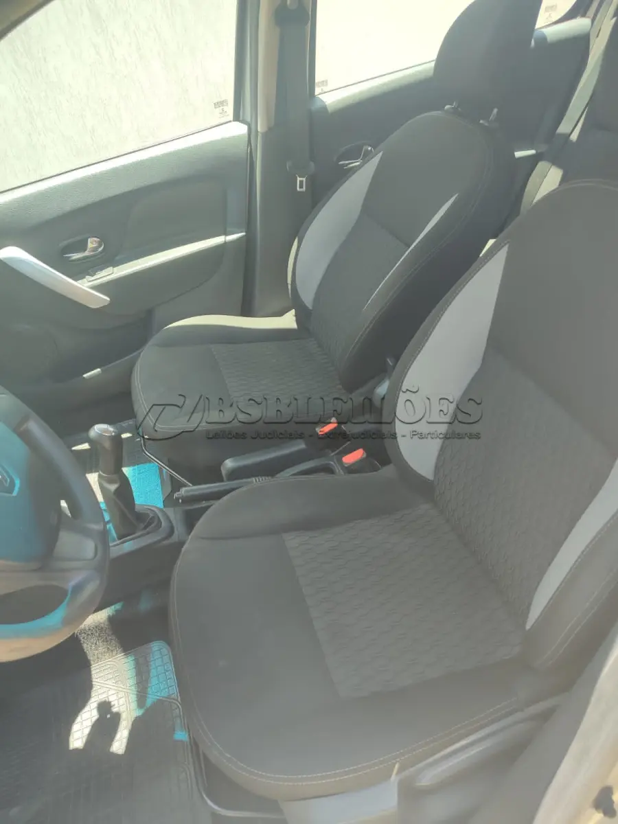 LOTE 501 - 01 RENAULT/SANDERO EXPRESSION 1.0, COR PRATA , FLEX, ANO 2019/20 (NO ESTADO)