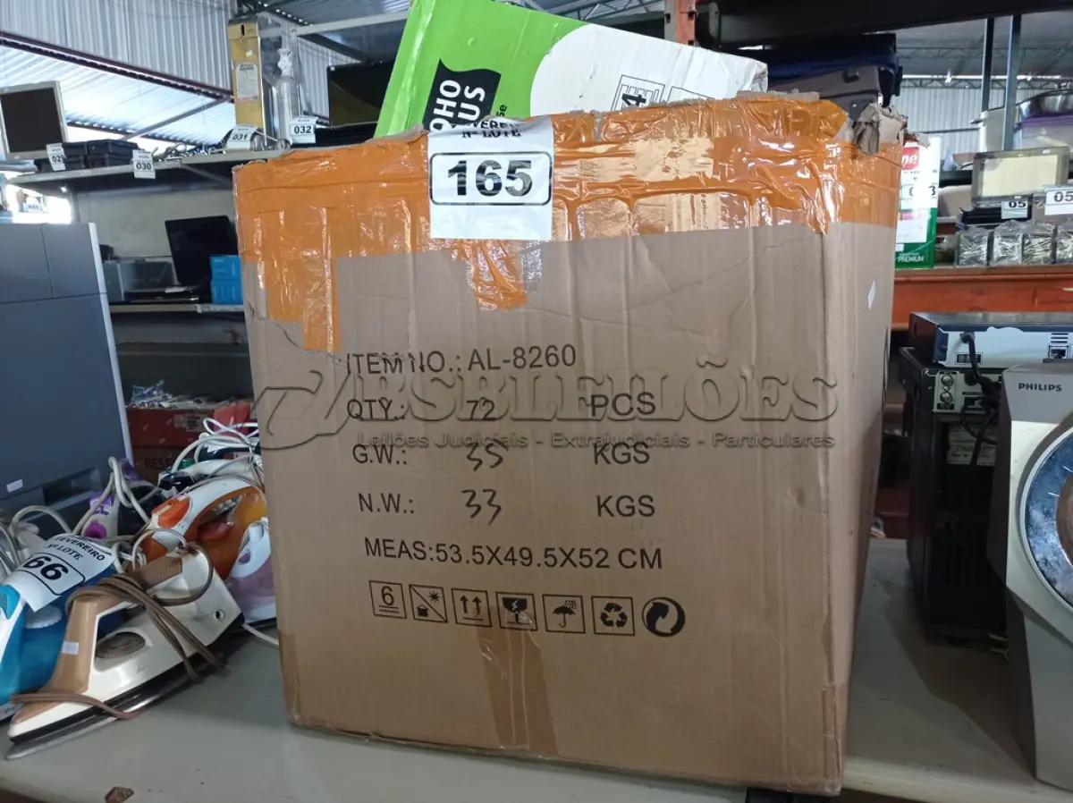 LOTE 165 - 01 LOTE COM MATERIAIS DIVERSOS. (NO ESTADO) ATENÇÃO! FAZER A VISITAÇÃO ANTES DE ARREMATAR, NÃO SABEMOS SE FUNCIONA. LEILÃO NÃO TEM GARANTIA E NEM DEVOLUÇÃO, SUJEITO A POSSÍVEIS AVARIAS VISÍVEIS/OCULTAS E/OU AUSÊNCIA DE COMPONENTES.
