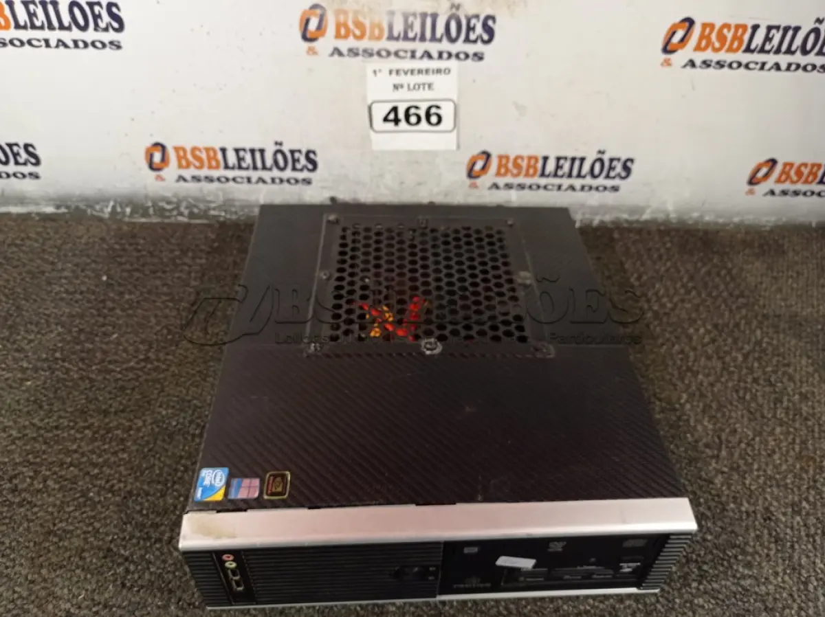 LOTE 466 - 01 CPU POSITIVO COM PLACA MÃE, PROCESSADOR E MEMÓRIA “SEM O HD”. (NO ESTADO) ATENÇÃO! FAZER A VISITAÇÃO ANTES DE ARREMATAR, NÃO SABEMOS SE FUNCIONA. LEILÃO NÃO TEM GARANTIA E NEM DEVOLUÇÃO, SUJEITO A POSSÍVEIS AVARIAS VISÍVEIS/OCULTAS E/OU AUSÊNCIA DE COMPONENTES.