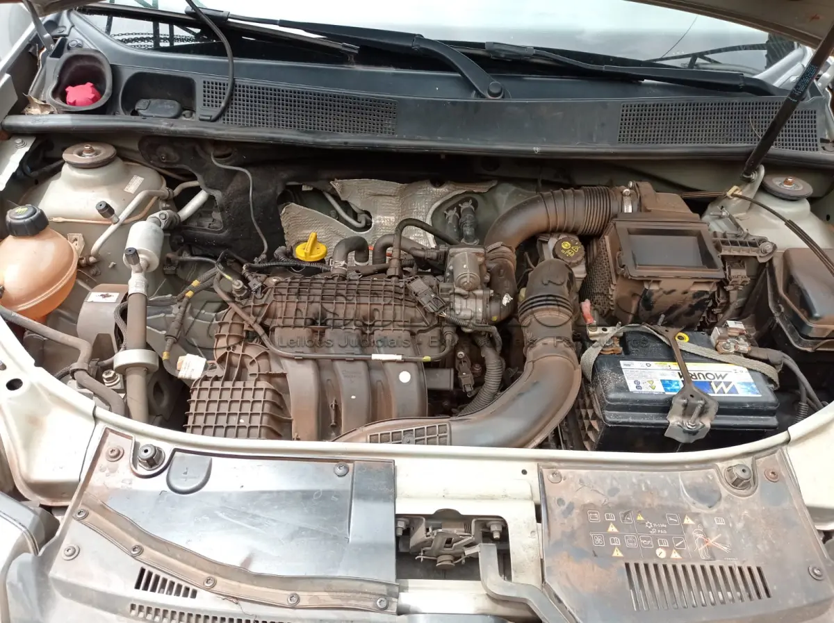 LOTE 501 - 01 RENAULT/SANDERO EXPRESSION 1.0, COR PRATA , FLEX, ANO 2019/20 (NO ESTADO)