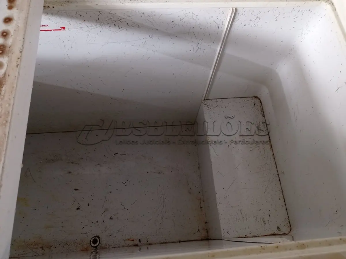 LOTE 195 - 01 FREEZER HORIZONTAL 02 TAMPAS 220V. (NO ESTADO) ATENÇÃO! FAZER A VISITAÇÃO ANTES DE ARREMATAR, NÃO SABEMOS SE FUNCIONA. LEILÃO NÃO TEM GARANTIA E NEM DEVOLUÇÃO, SUJEITO A POSSÍVEIS AVARIAS VISÍVEIS/OCULTAS E/OU AUSÊNCIA DE COMPONENTES.