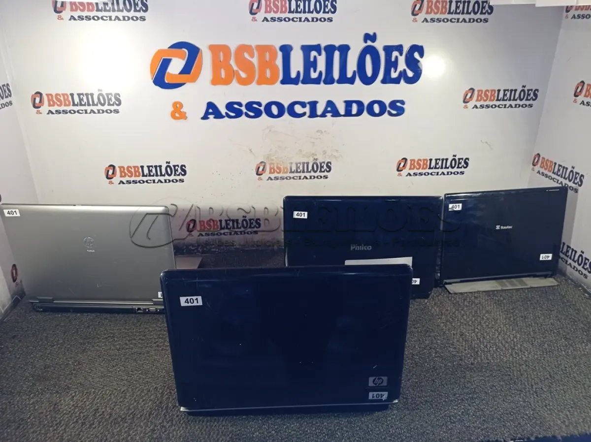 LOTE 162 - 04 NOTEBOOK’S MARCAS E MODELOS DIVERSOS PARA RETIRADA DE PEÇAS. (NO ESTADO) ATENÇÃO! FAZER A VISITAÇÃO ANTES DE ARREMATAR, NÃO SABEMOS SE FUNCIONA. LEILÃO NÃO TEM GARANTIA E NEM DEVOLUÇÃO, SUJEITO A POSSÍVEIS AVARIAS VISÍVEIS/OCULTAS E/OU AUSÊNCIA DE COMPONENTES.