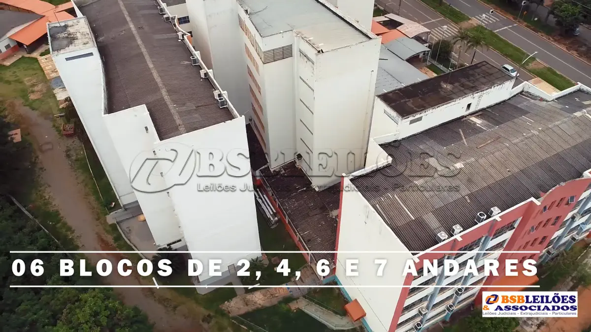 LOTE 001 - 01 LOTE COM ÁREA DO TOTAL: 24.174.00 m², 06 BLOCOS DE 2, 4, 6 E 7 ANDARES. COM ÁREA CONSTRUIDA DE 21.186,00 m², AO LADO DO ASSAÍ ATACADISTA, MATRÍCULA: 44.794. LOCALIZADO NA AVENIDA UNIVERSITÁRIA Nº683.  (NO ESTADO) (AGENDAR VISTORIA 61-98153-0503 WHATSAPP)