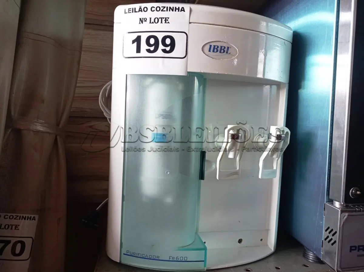LOTE 199 - 01 FILTRO PURIFICADOR MARCA IBBL. (NO ESTADO, NÃO SABEMOS SE FUNCIONA. LEILÃO NÃO TEM GARANTIA E NEM DEVOLUÇÃO).