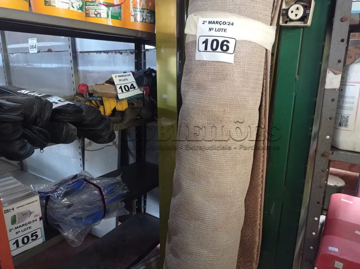 LOTE 106 - 01 TAPETE. (NO ESTADO) ATENÇÃO! FAZER A VISITAÇÃO ANTES DE ARREMATAR, NÃO SABEMOS SE FUNCIONA. LEILÃO NÃO TEM GARANTIA E NEM DEVOLUÇÃO, SUJEITO A POSSÍVEIS AVARIAS VISÍVEIS/OCULTAS E/OU AUSÊNCIA DE COMPONENTES.