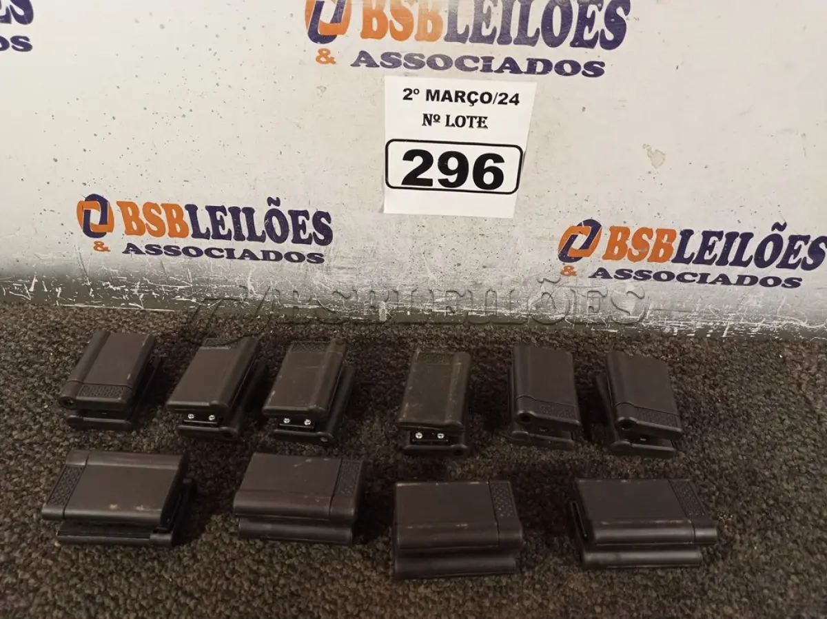 LOTE 296 - 20 KITS DE PONTEIRAS PARA PARAFUSADEIRA. (NO ESTADO) ATENÇÃO! FAZER A VISITAÇÃO ANTES DE ARREMATAR, NÃO SABEMOS SE FUNCIONA. LEILÃO NÃO TEM GARANTIA E NEM DEVOLUÇÃO, SUJEITO A POSSÍVEIS AVARIAS VISÍVEIS/OCULTAS E/OU AUSÊNCIA DE COMPONENTES.