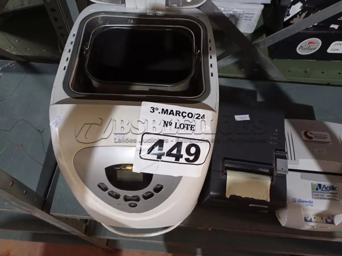 LOTE 449 - 01 MULTIPANE E 02 IMPRESSORAS DE CUPOM MARCAS E MODELOS DIVERSOS. (NO ESTADO) ATENÇÃO! FAZER A VISITAÇÃO ANTES DE ARREMATAR, NÃO SABEMOS SE FUNCIONA. LEILÃO NÃO TEM GARANTIA E NEM DEVOLUÇÃO, SUJEITO A POSSÍVEIS AVARIAS VISÍVEIS/OCULTAS E/OU AUSÊNCIA DE COMPONENTES.